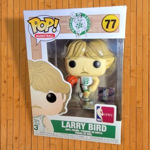 Funko POP! Larry BIRD 77 - Celtics Basketball Home Jersey - NBA Figurine NIB New